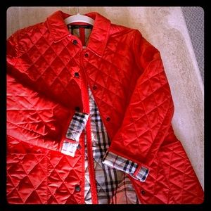 Burberry diamond quilted jacket